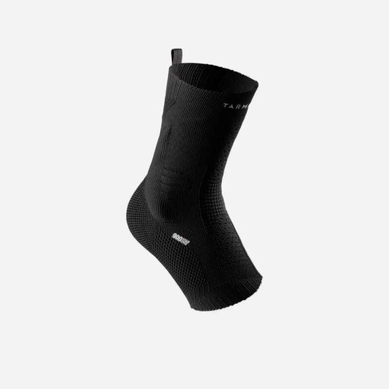 Men's/Women's Left/Right Compression Ankle Support Soft 900 - Black