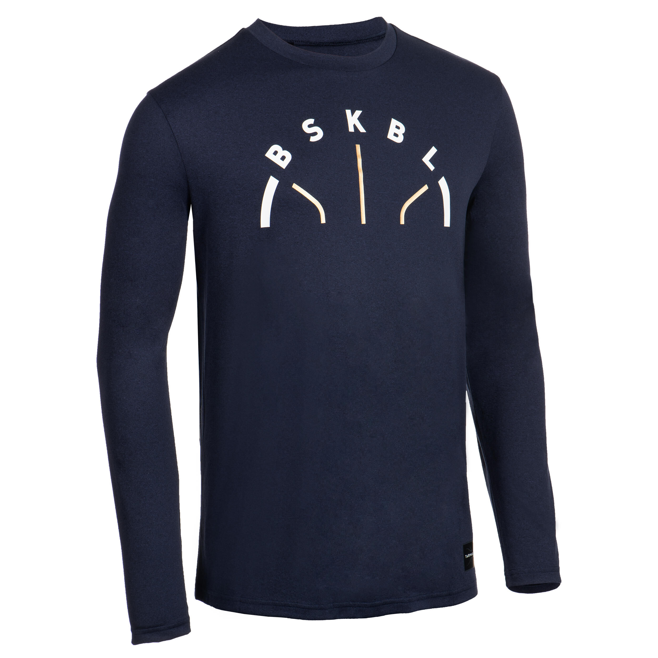 TARMAK Basketball Jersey Long-Sleeved - BSKBL Navy