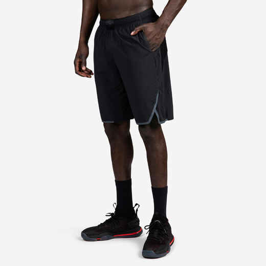 
      Pánske basketbalové šortky SH900 čierne
  