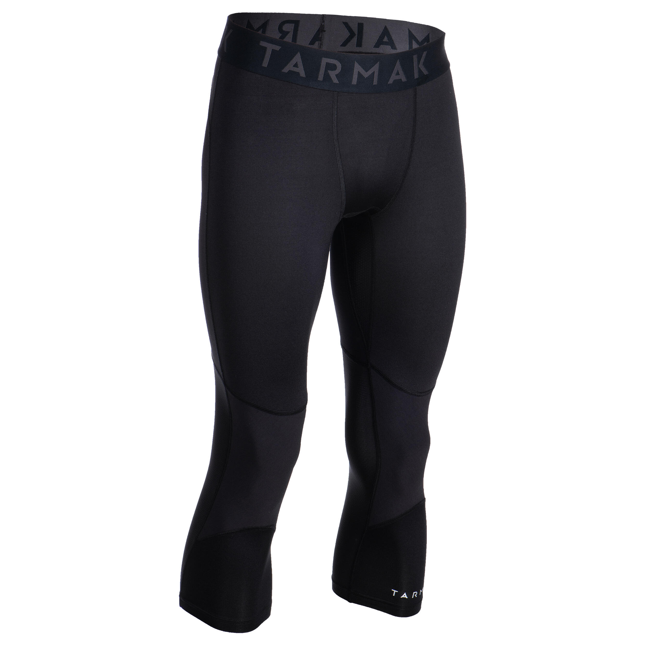 Pantalón de licra Baloncesto 3/4 Hombre Negro - Decathlon