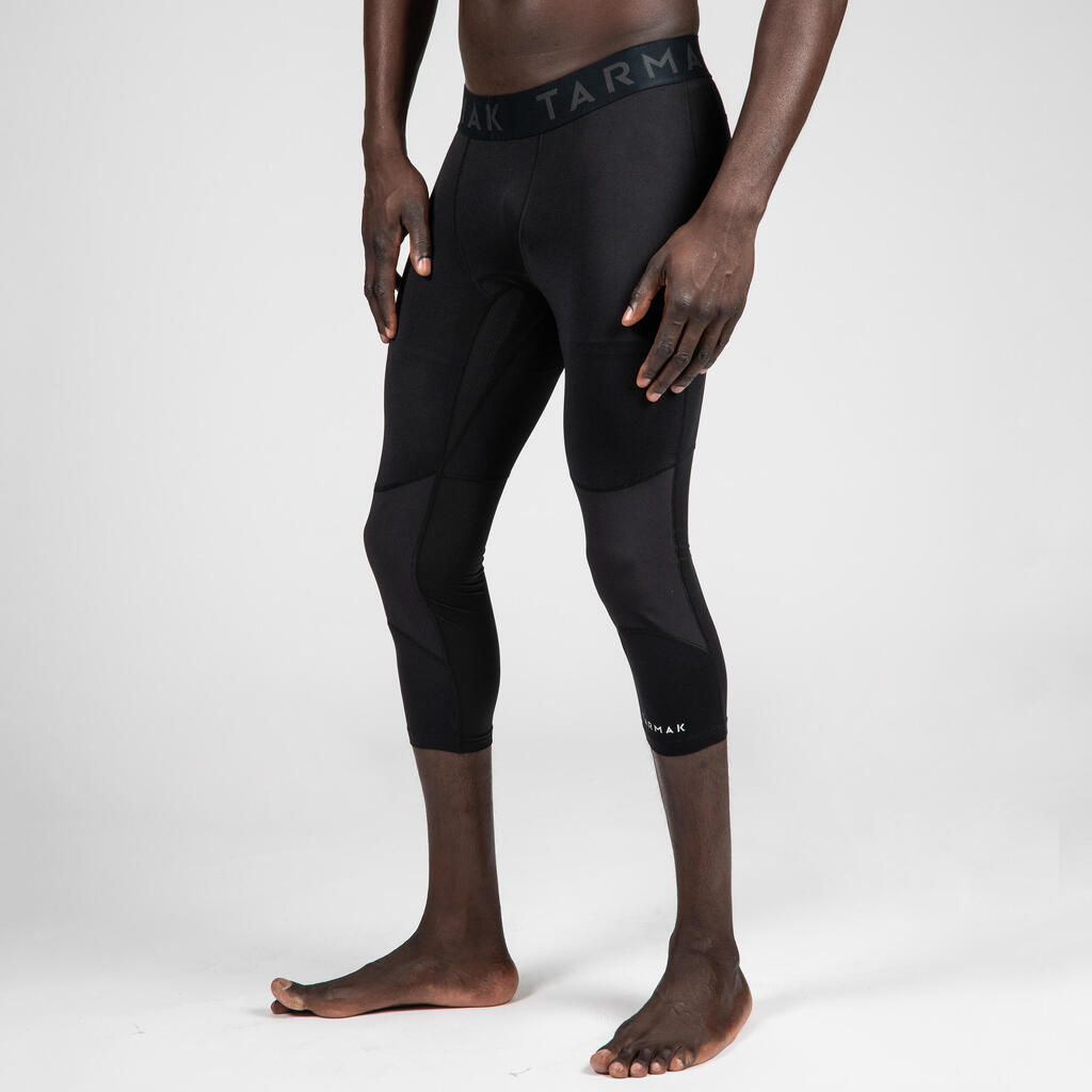 Mallas Básquetbol 3/4 Hombre Negro