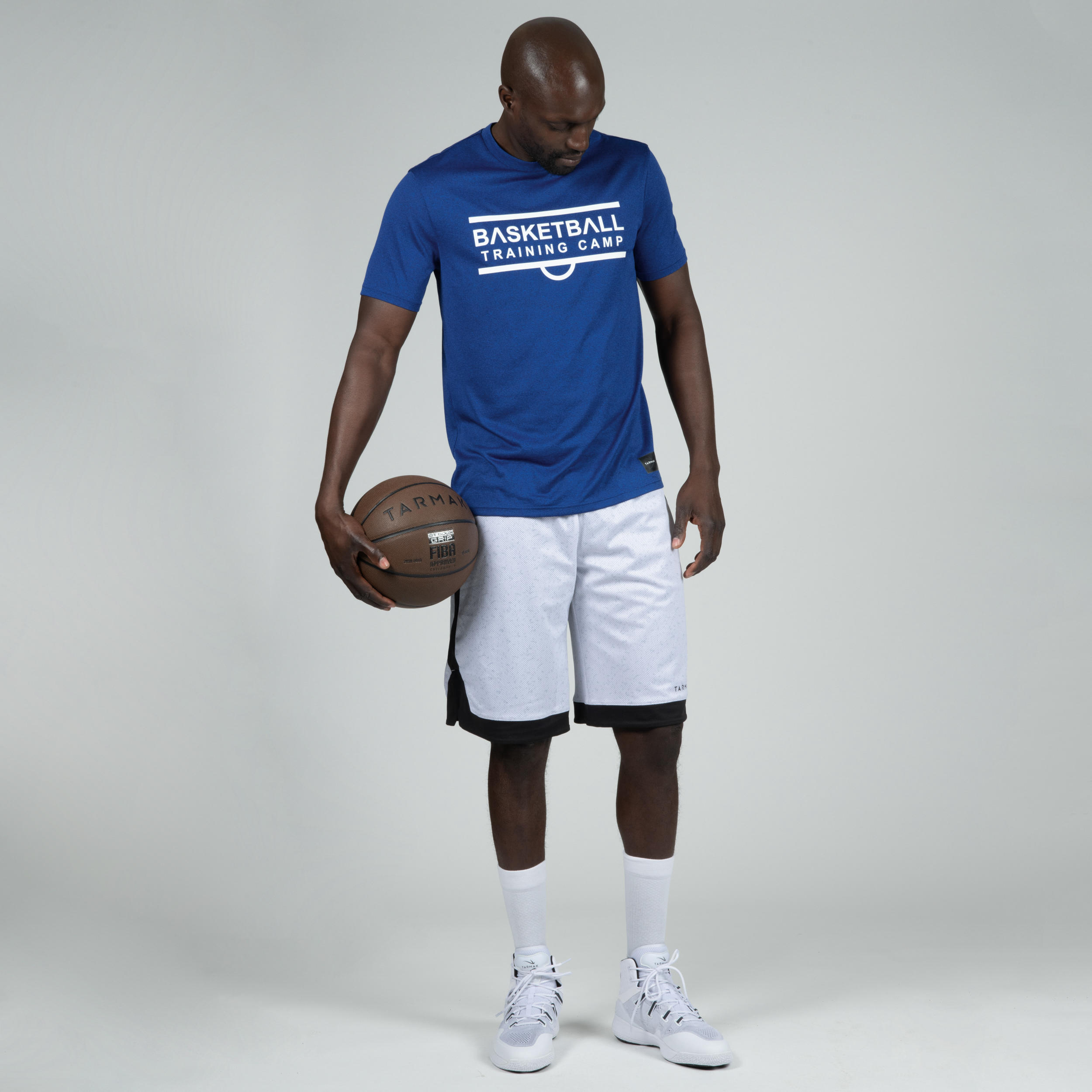 Men's Basketball T-Shirt / Jersey TS500 - Blue Training Camp 5/11