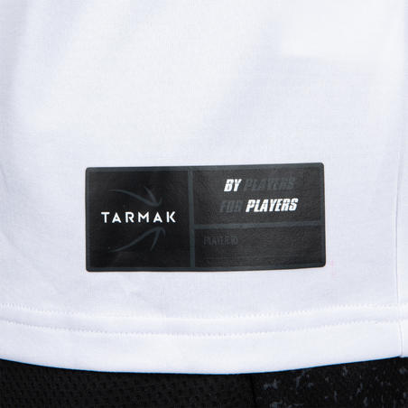 Men's Basketball T-Shirt / Jersey TS500 - White Nothing But Net