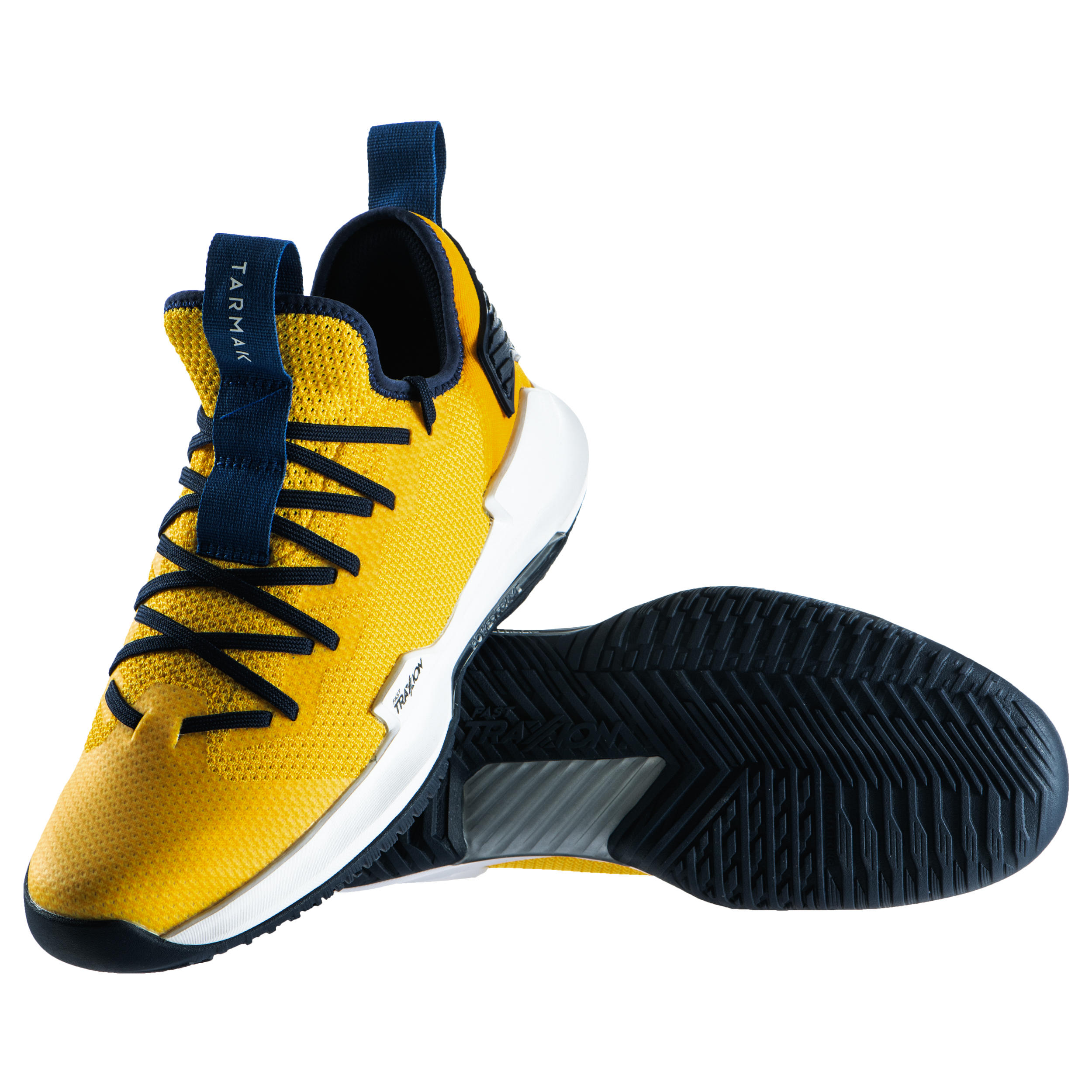Men's Low-Rise Basketball Shoes Fast 500 - Yellow 6/10