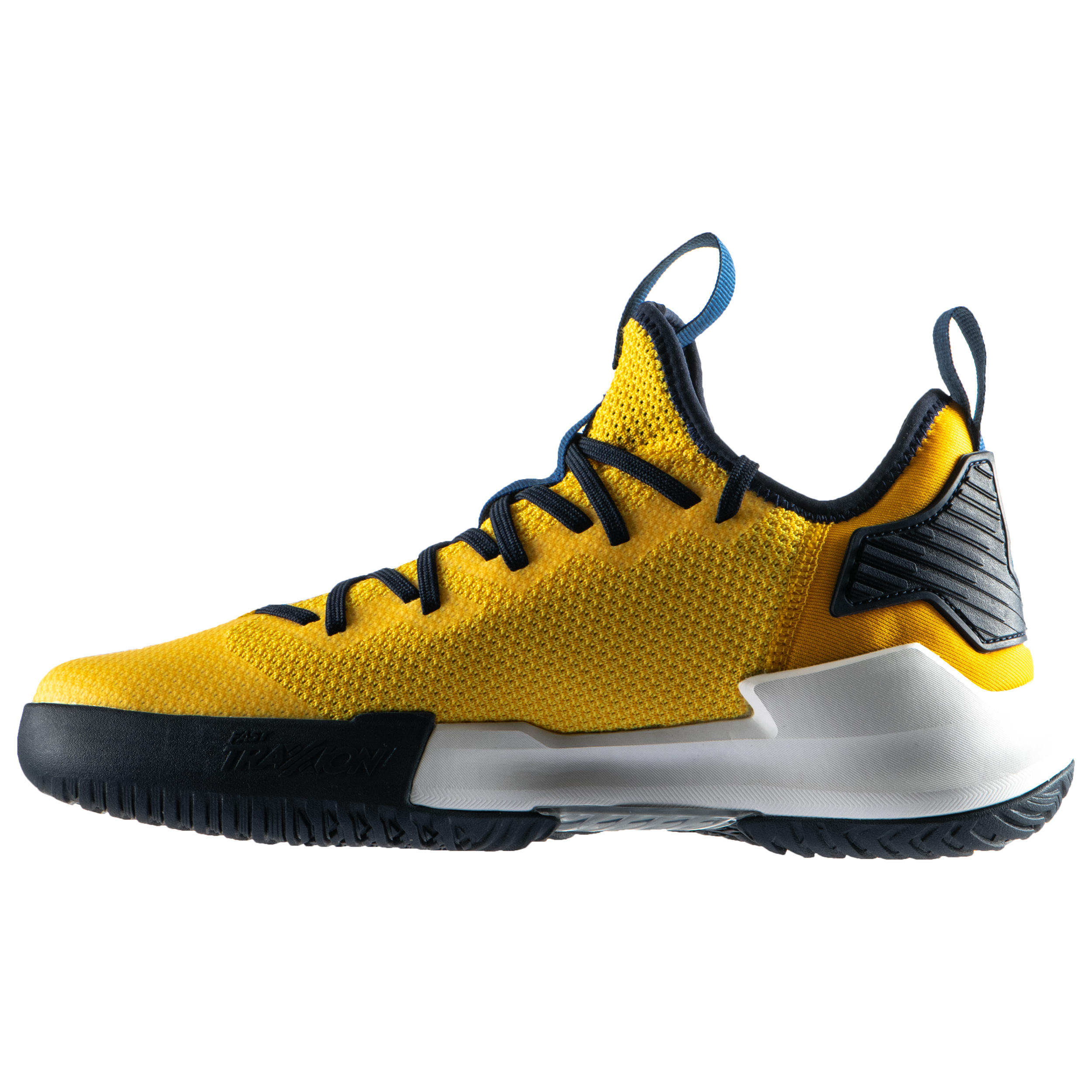 Men's Low-Rise Basketball Shoes Fast 500 - Yellow 4/10