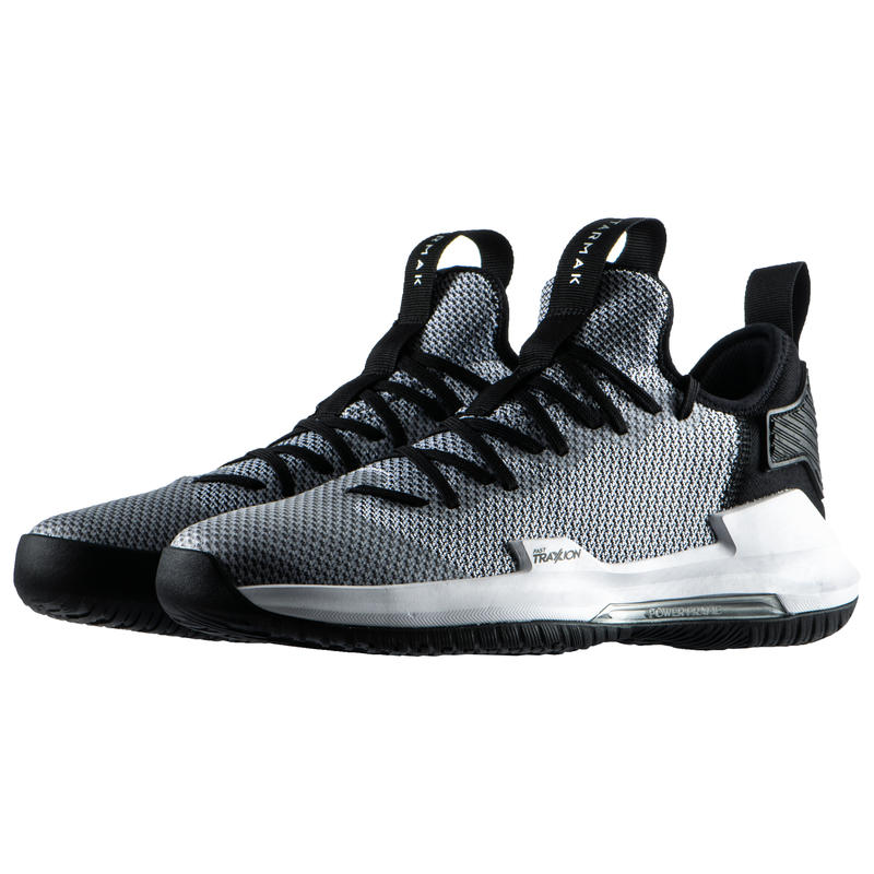 CHAUSSURE DE BASKETBALL FAST 500 GRISE TIGE BASSE / HOMME Decathlon