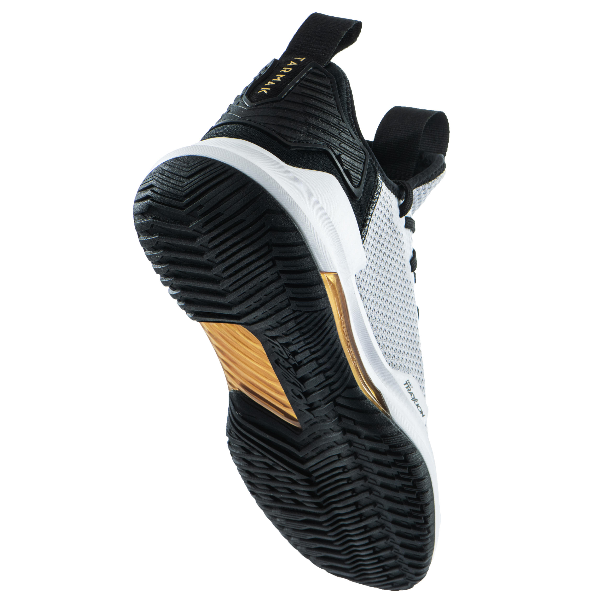 Adult Basketball Shoes Low Ankle Fast 500 Grey