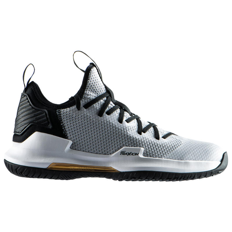 Men's Low-Rise Basketball Shoes Fast 500 - Grey - Decathlon