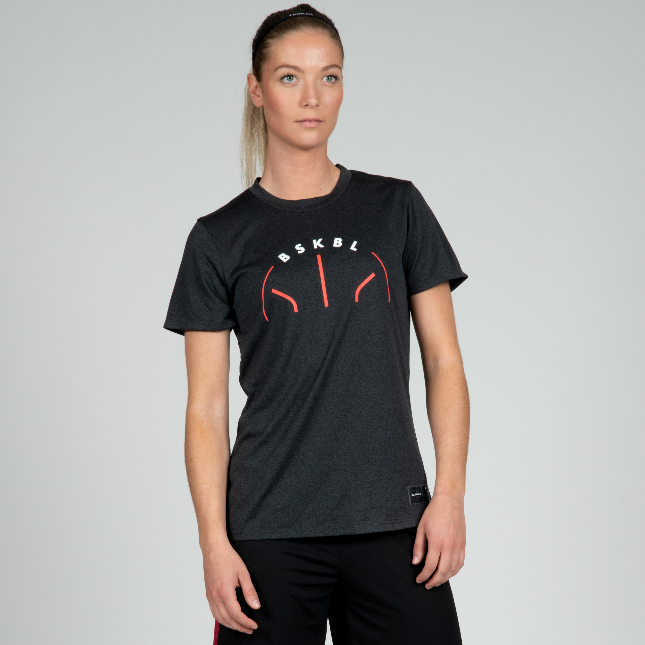 

Women' T-Shirt Basketball TS500 - Dark Grey