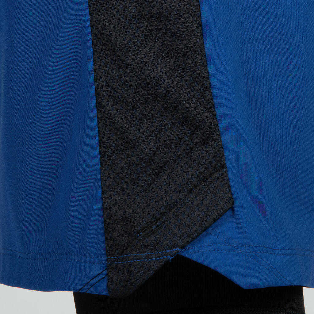 SH500 Women's Basketball Shorts - Blue/Black