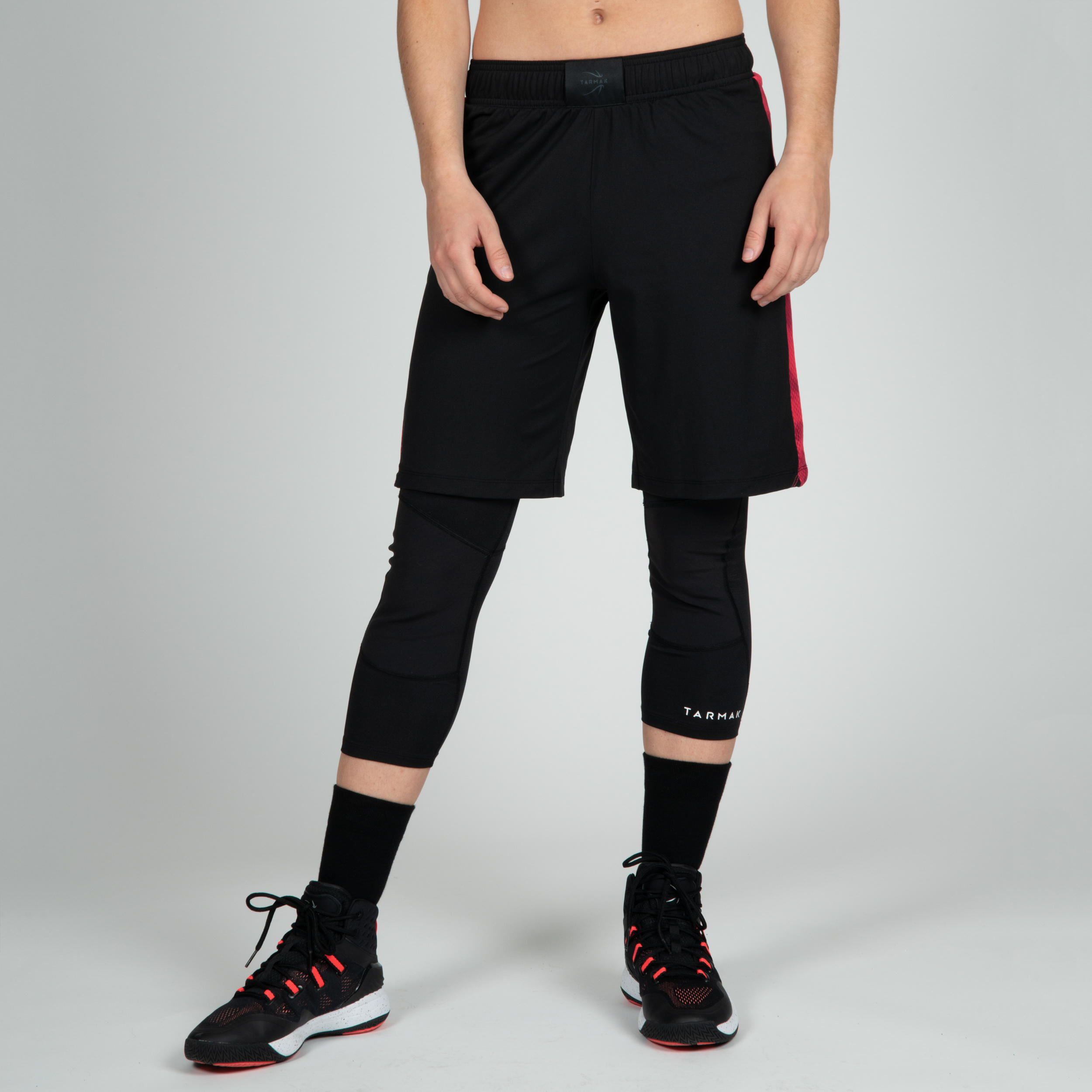 SH500 Women's Basketball Shorts - Black 