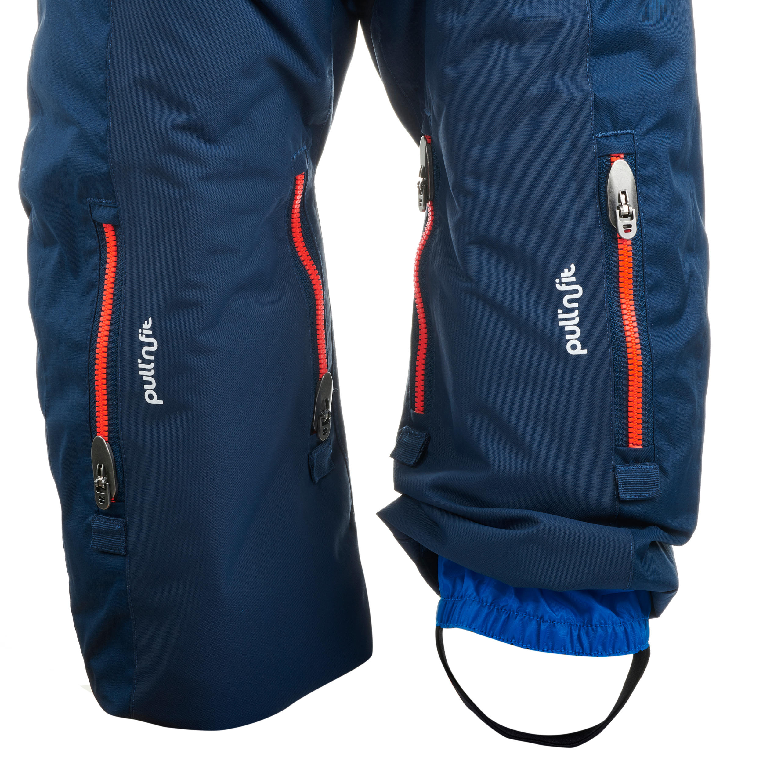 Combinaison ski bébé chaude et imperméable - XWARM PULL'N FIT bleue 7/10