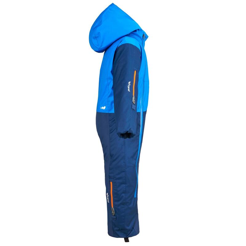 Combinaison ski bébé chaude et imperméable - XWARM PULL'N FIT bleue