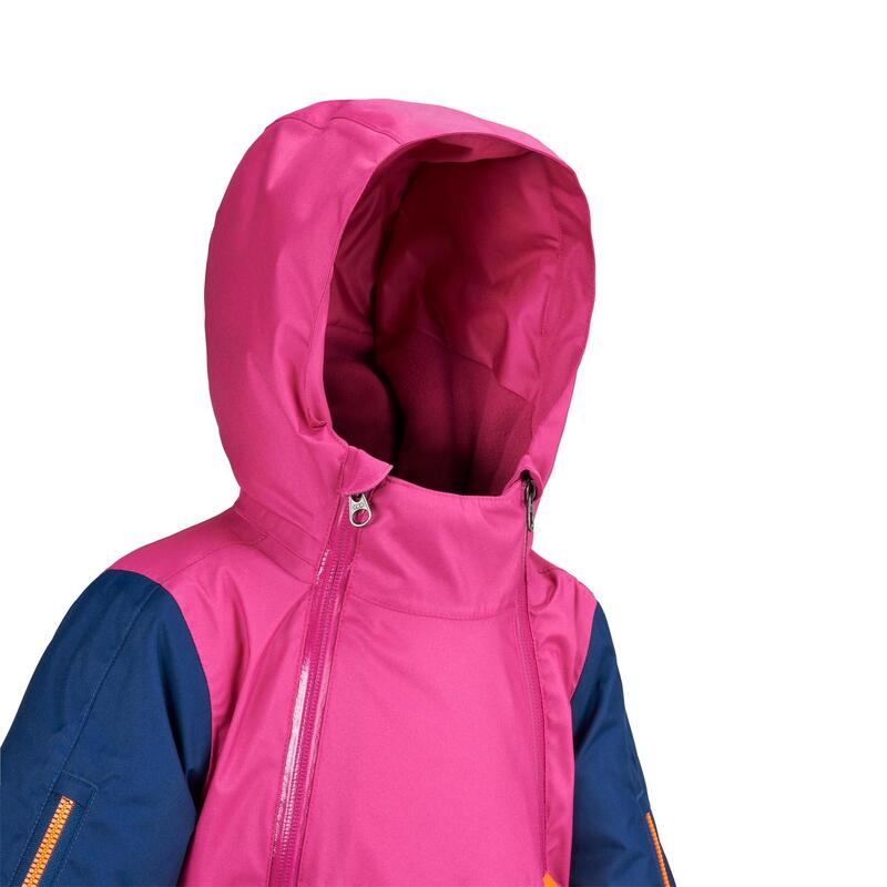 Fato de Ski quente e impermeável - XWARM PULL'N FIT Bebé Rosa e Azul