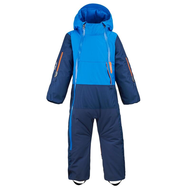 Fato de Ski quente e impermeável X-warm Pull'n Fit Bebé Azul