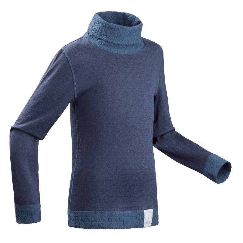 BOY SKI BASELAYER & PULL Ski Wear - JR BASE LAYER SKI TOP 2WARM WEDZE - Ski Wear