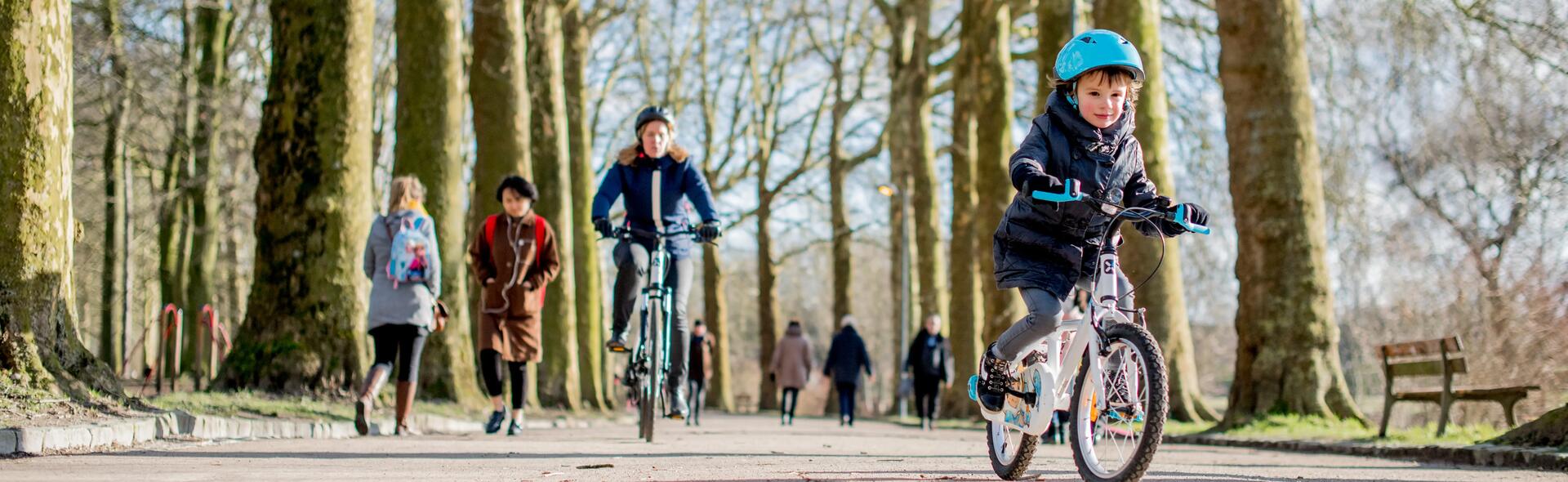 Je kind zelfstandig leren fietsen
