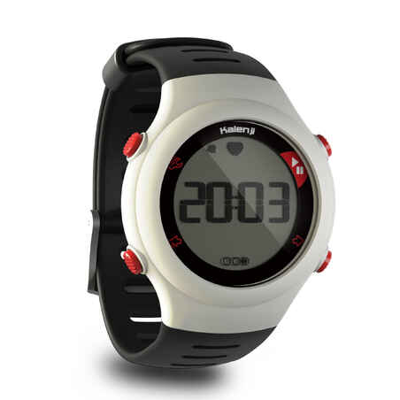 ONRHYTHM 110 running heart rate monitor watch white