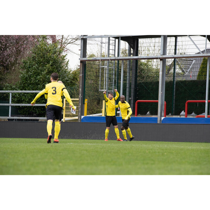 Voetbalsokken / voetbalkousen Viralto club geel