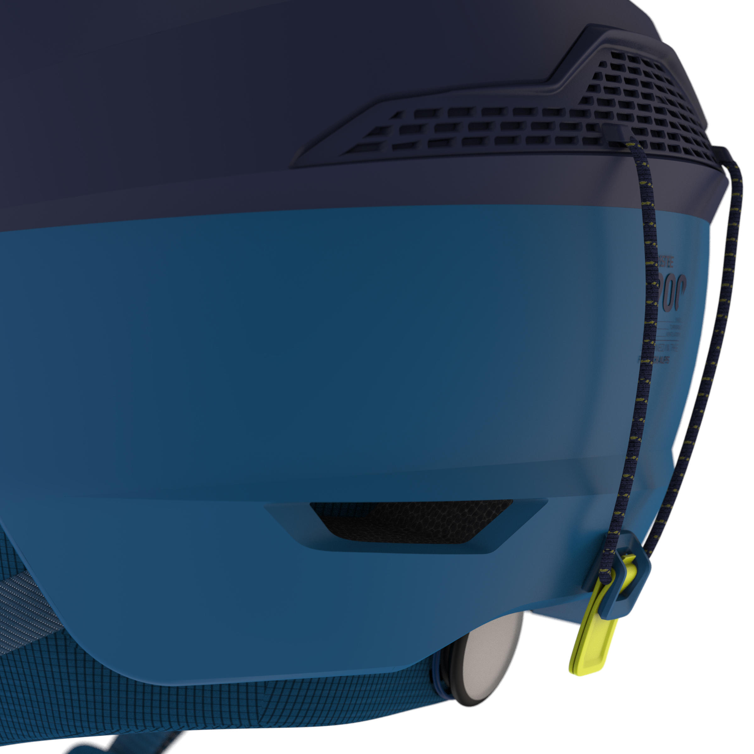 Adult M Downhill Ski Helmet - Navy Blue 7/10