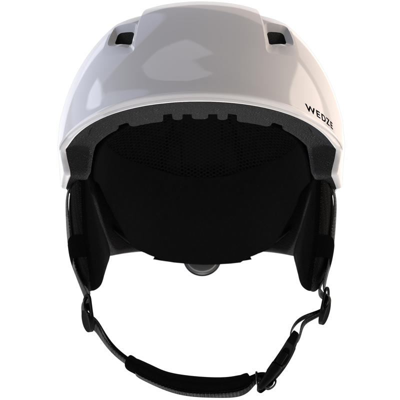 ADULT M DOWNHILL SKI HELMET PST 500 WHITE Decathlon