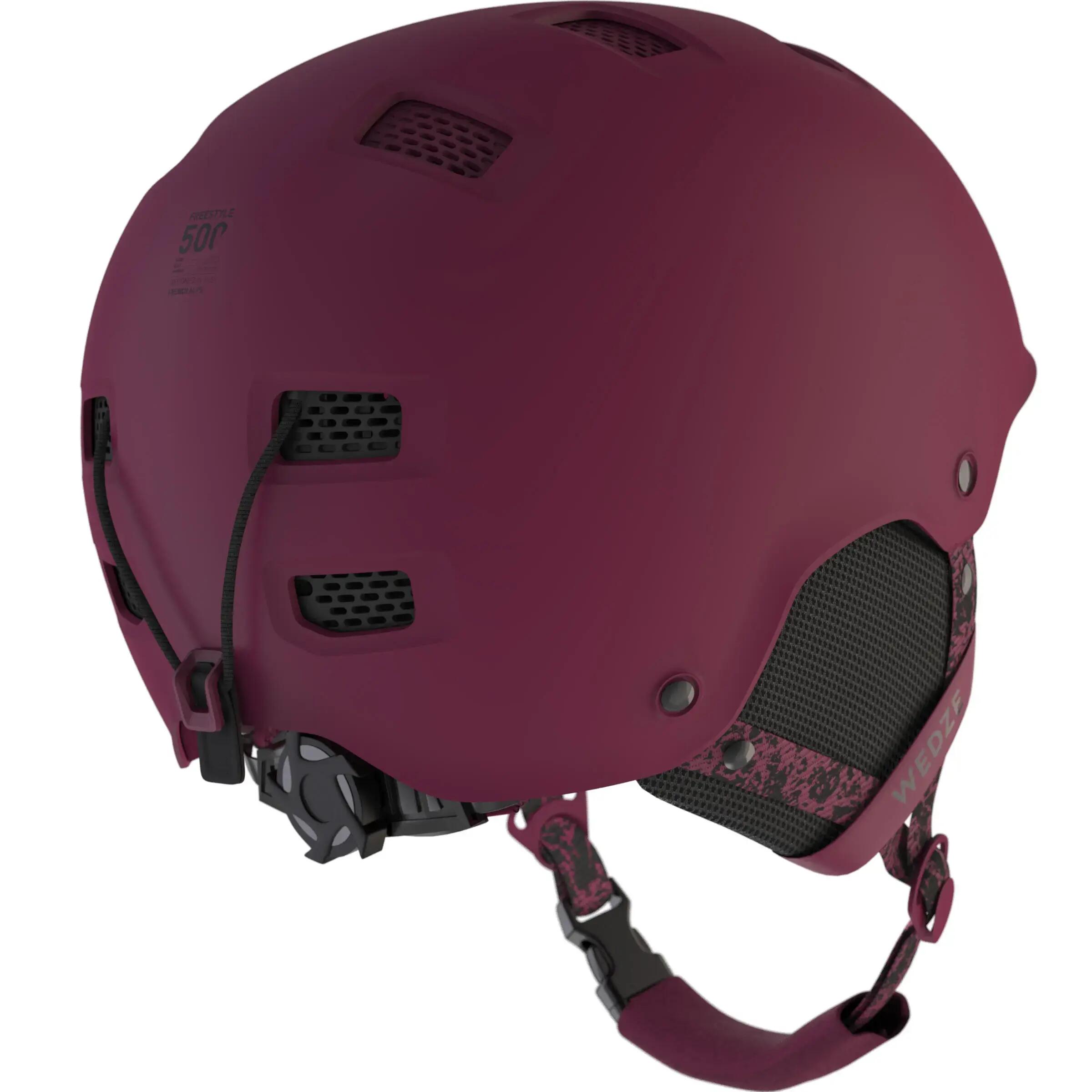 Adult and Junior Snowboarding and Skiing Helmet H-FS 300 - Purple 4/15
