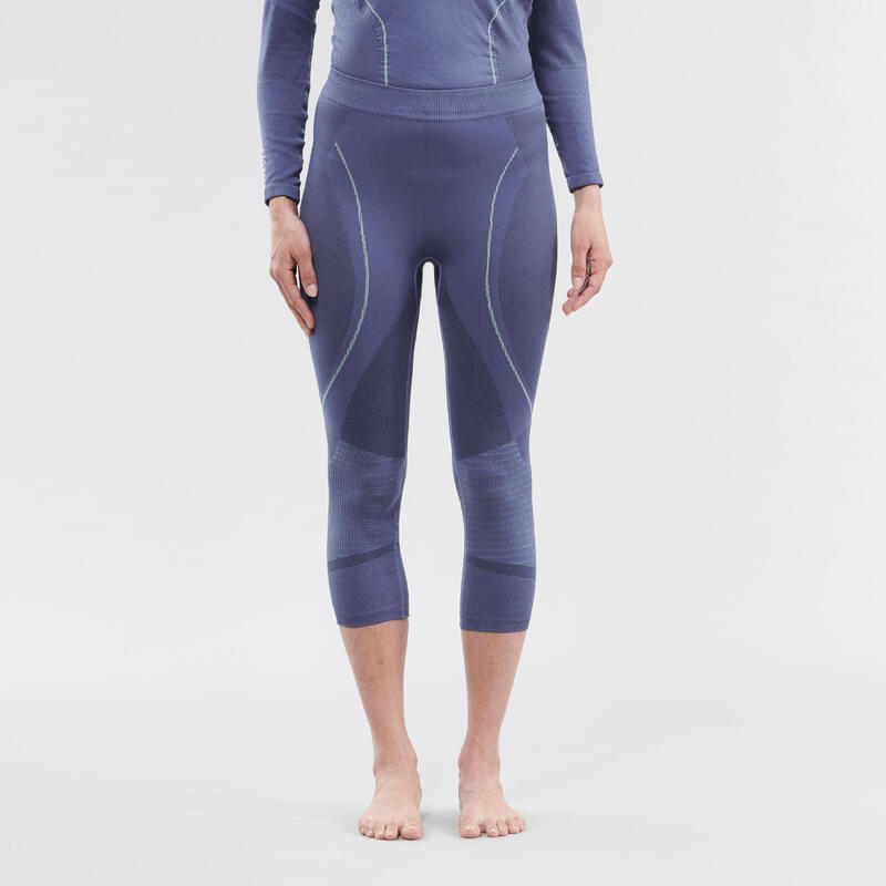 Sous-vêtement thermique de ski femme 900 bas bleu