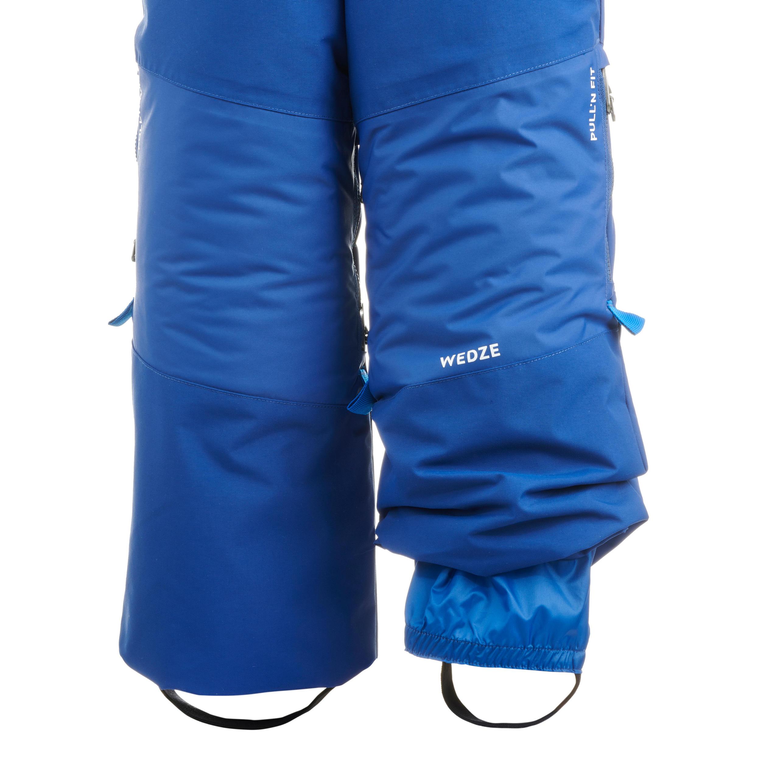 CHILDREN'S SKIING SALOPETTES PNF 500 - BUE 8/12