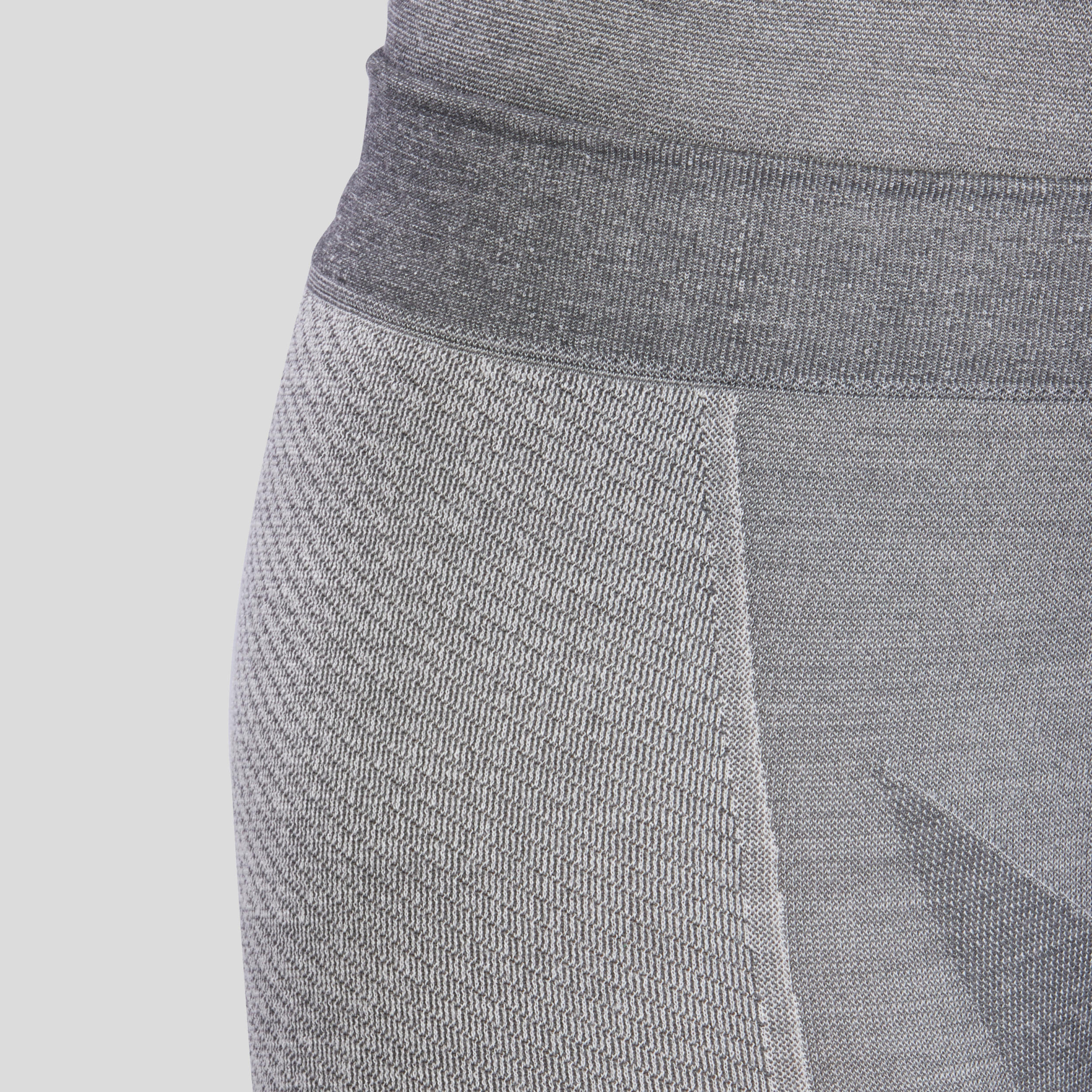 Women's Ski Base Layer Bottom 900 - grey/pink