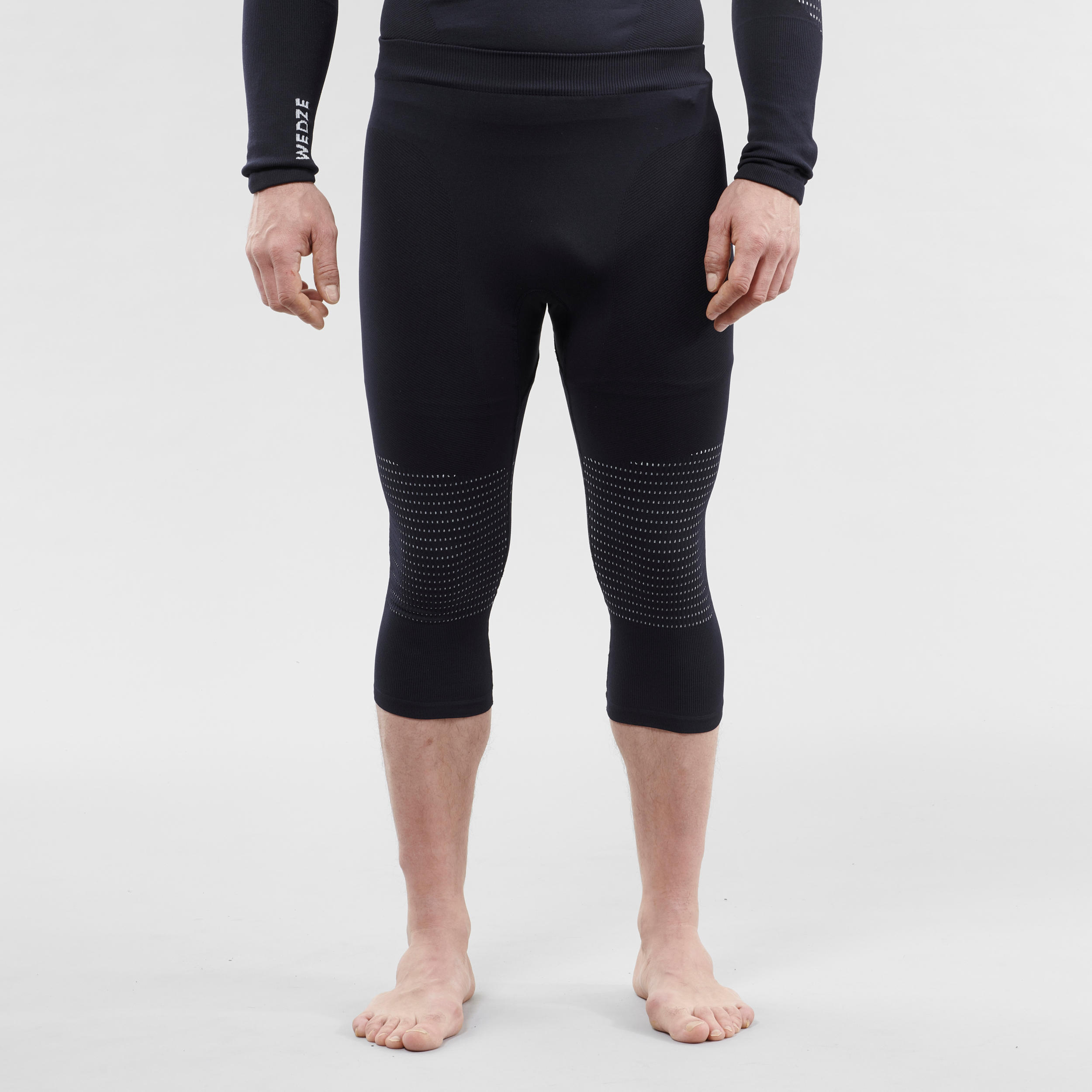 Sous-vêtement thermique de ski homme 900 bas bleu marine 2/5