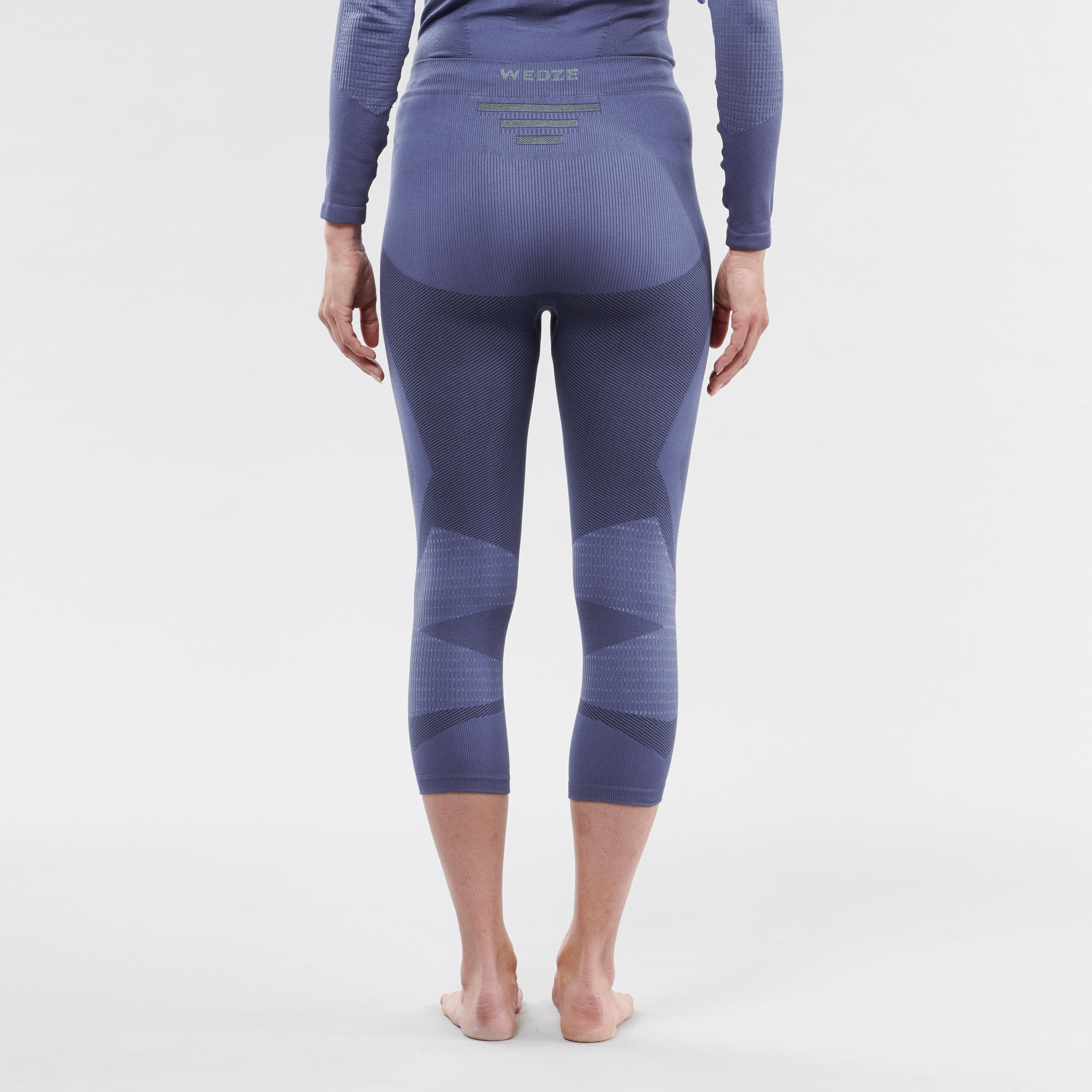 Sous-vêtement thermique de ski Femme, BL 900 seamless bas bleu 4/5