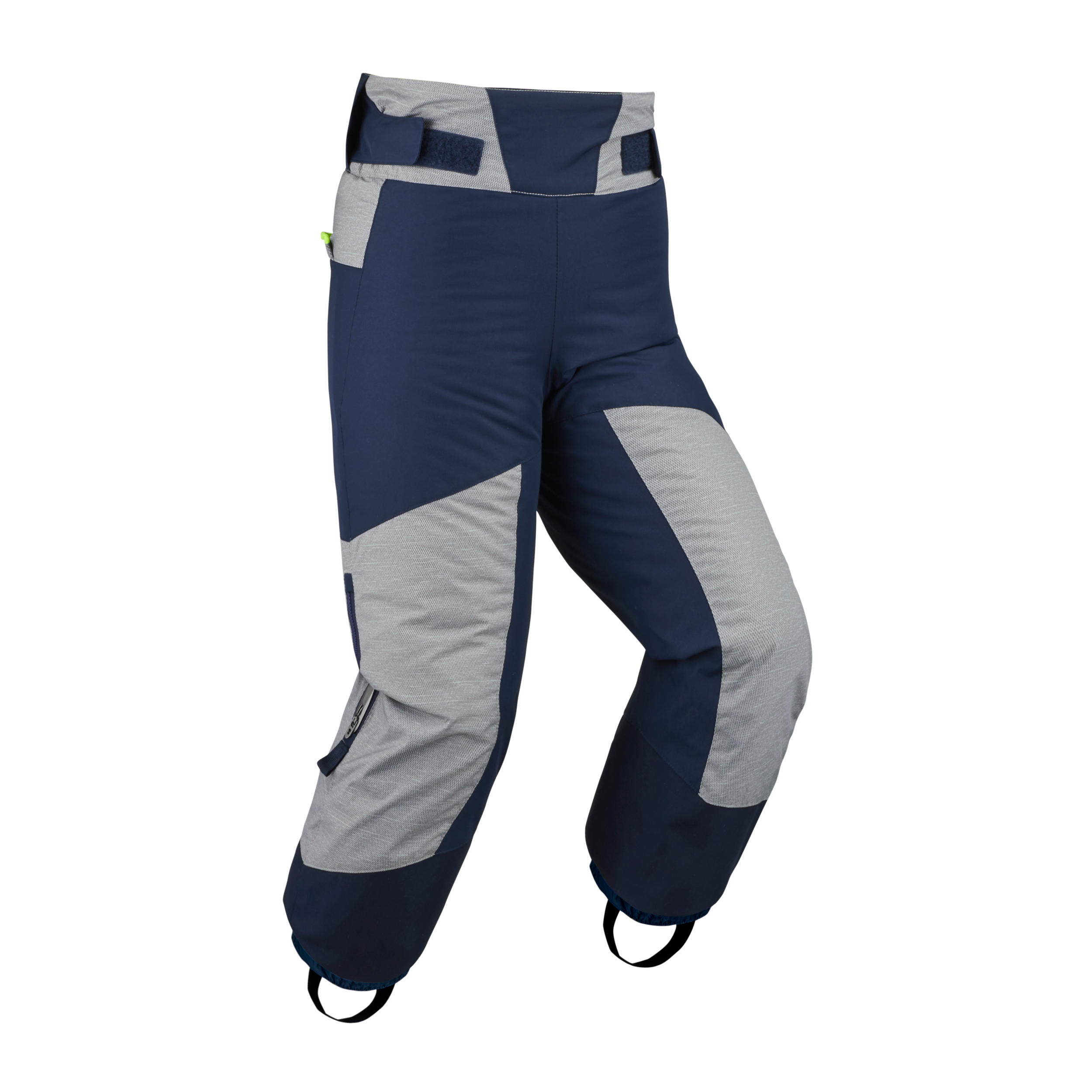 KID'S D-SKI SUIT PNF 500 - GREY AND YELLOW 7/16
