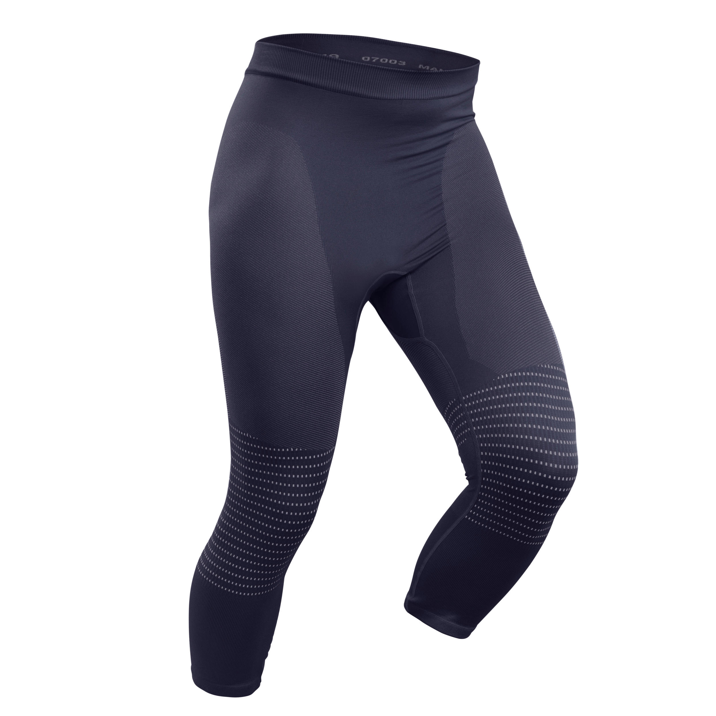 WEDZE Men's ski base layer bottoms 900 - Navy blue 