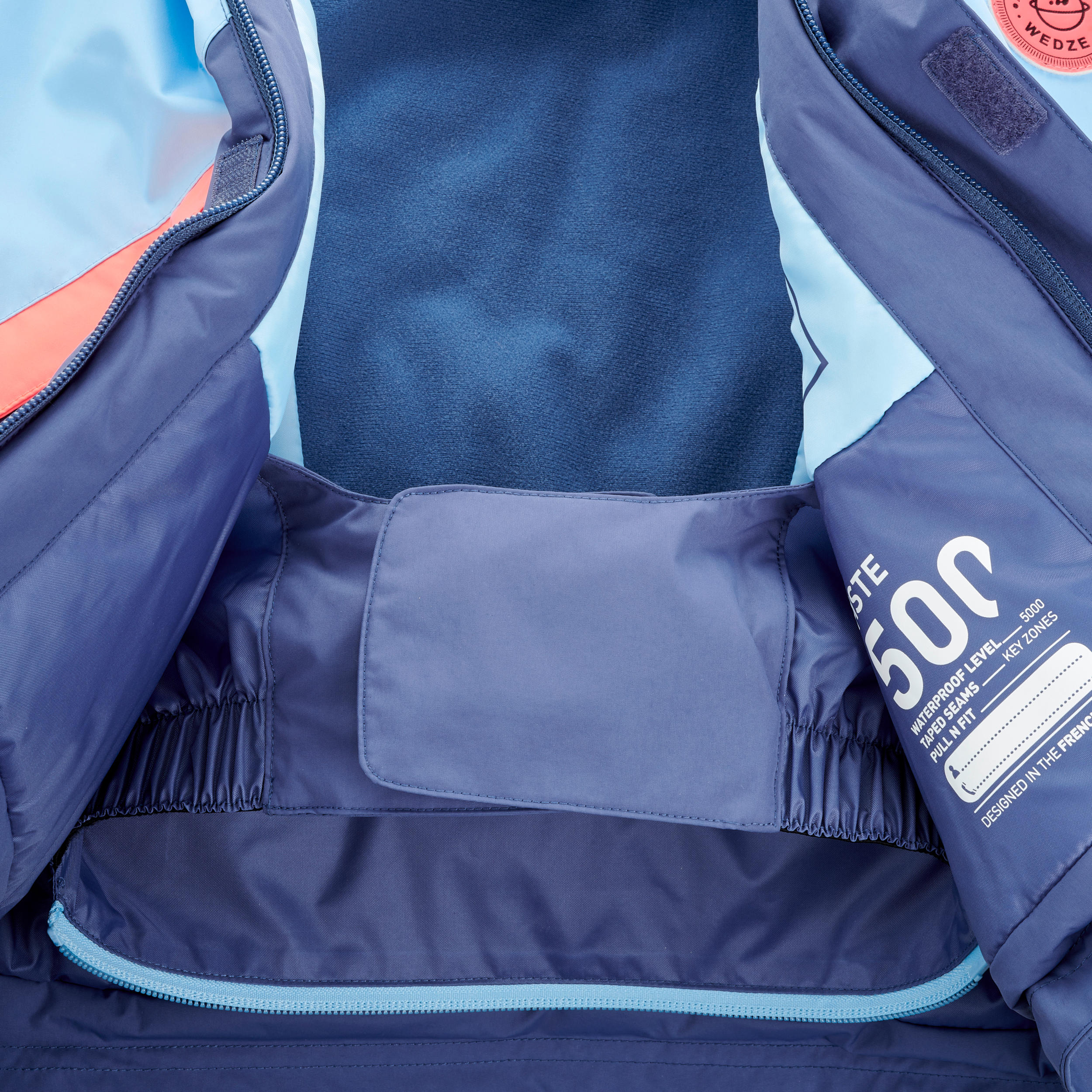ENSEMBLE DE SKI ENFANT PNF 500 CIEL ET CORAIL 14/29