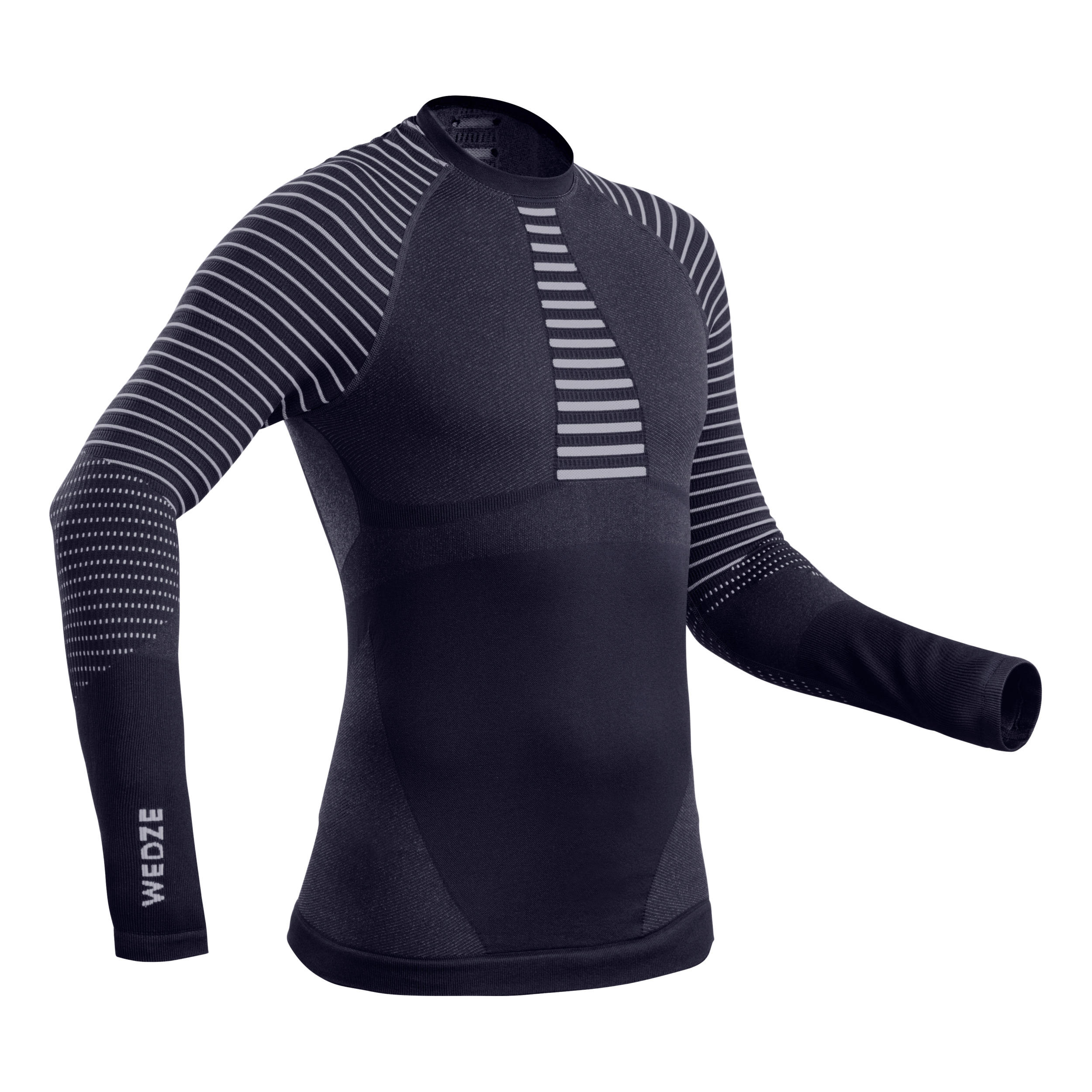 Camiseta térmica de esquí hombre 900 azul marino Wedze Decathlon