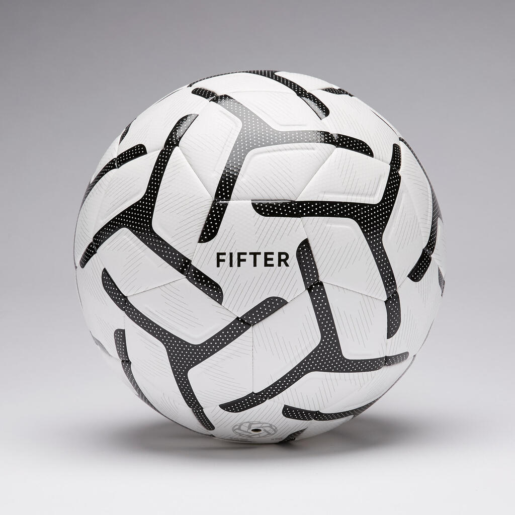 Ballon de Foot5 Society 500 taille 5 Blanc / Noir