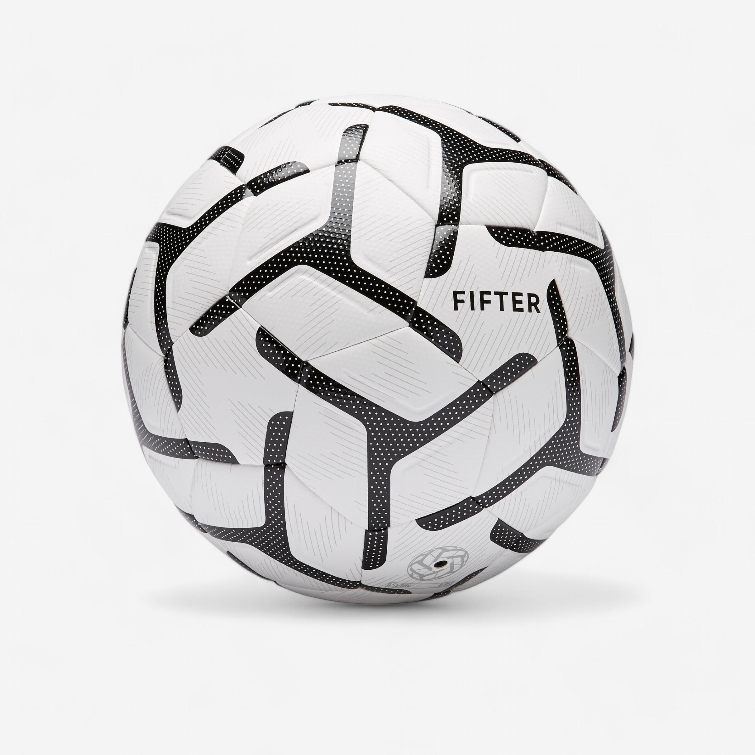 Ballon de Foot5 Society 500 taille 5 Blanc Noir Decathlon Tunisie