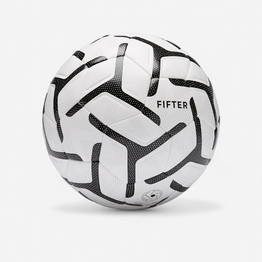Ballon de Foot 5 Society 500 taille 5 Blanc / Noir