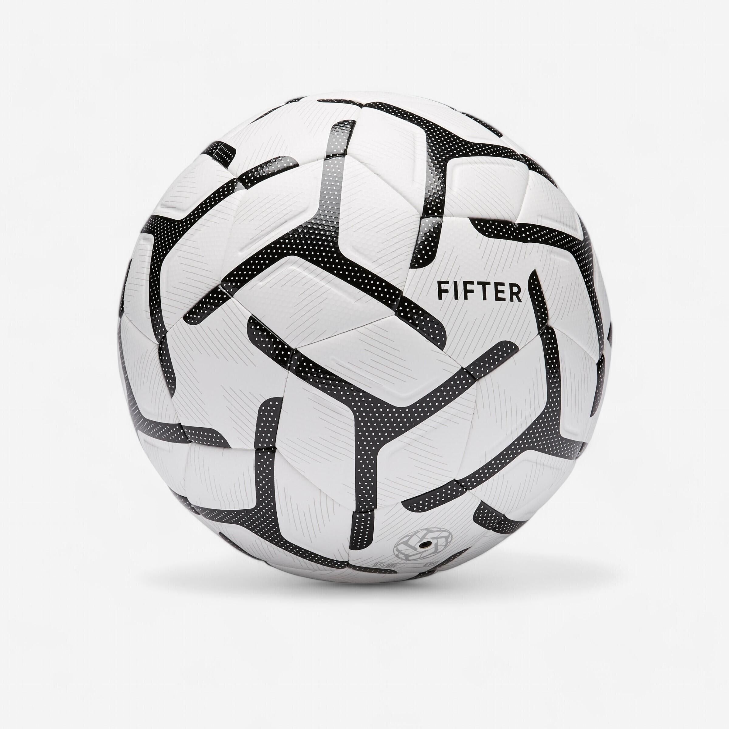 FIFTER Society 500 5-A-Side Football Size 4 - Black/White