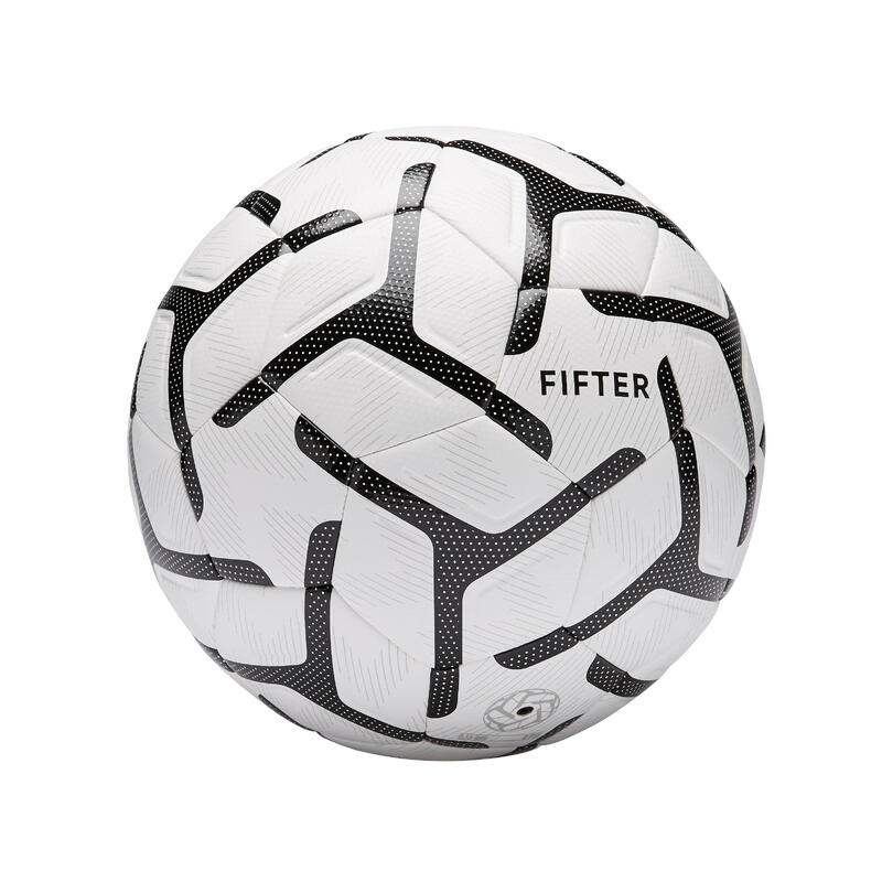 Pallone calcetto SOCIETY 500 taglia 5 bianco-nero