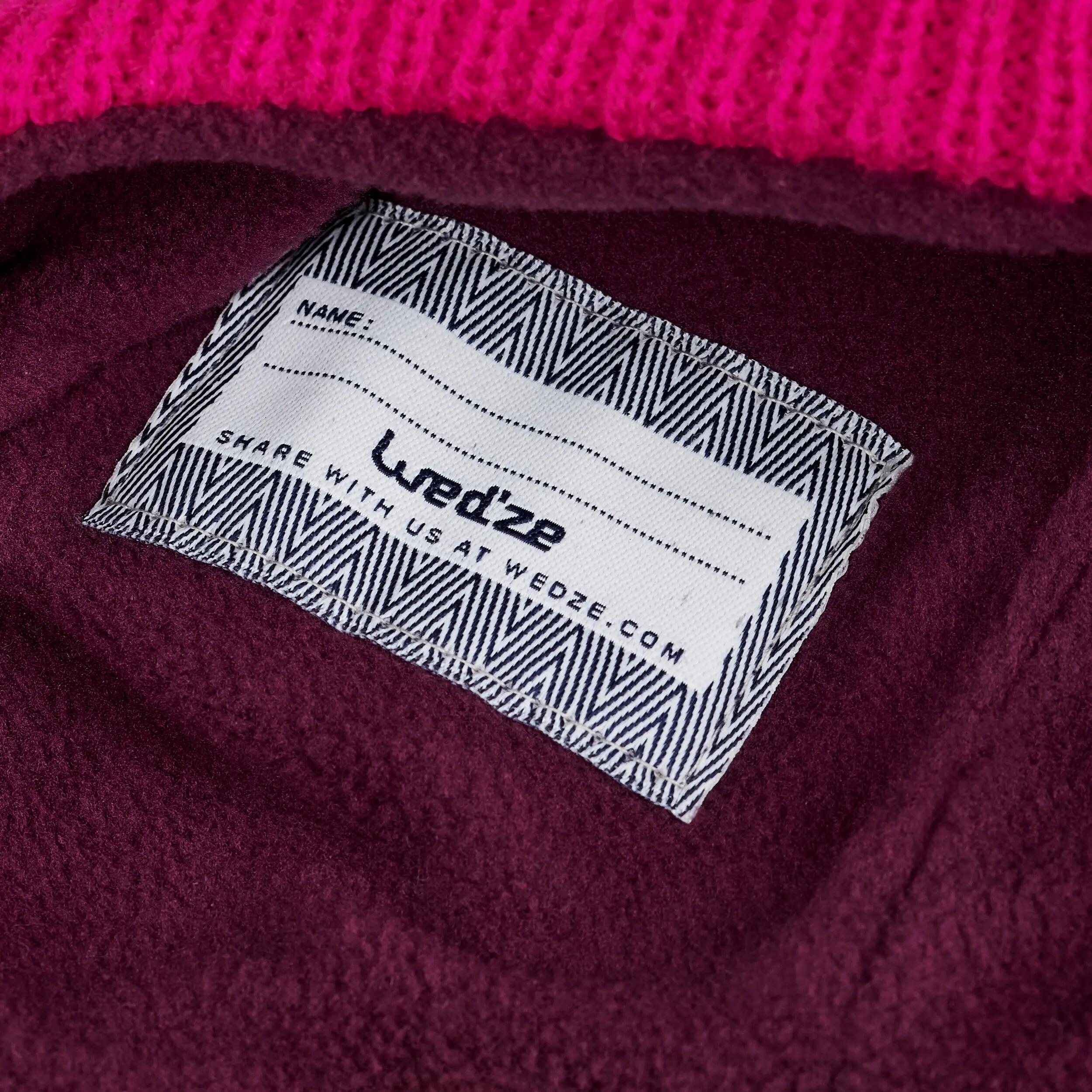 Babies' Ski/Sledge Hat Warm - pink 7/9