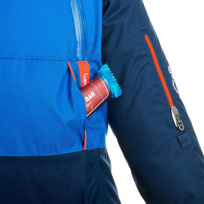 Fato de Ski quente e impermeável X-warm Pull'n Fit Bebé Azul