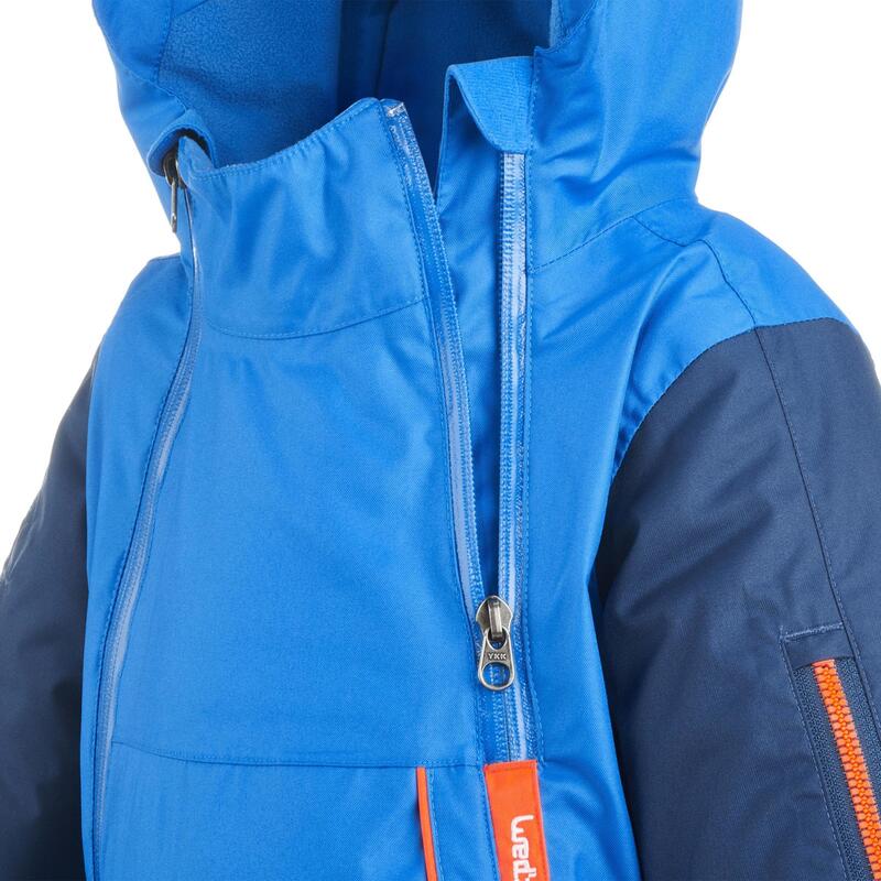 Combinaison ski bébé chaude et imperméable - XWARM PULL'N FIT bleue