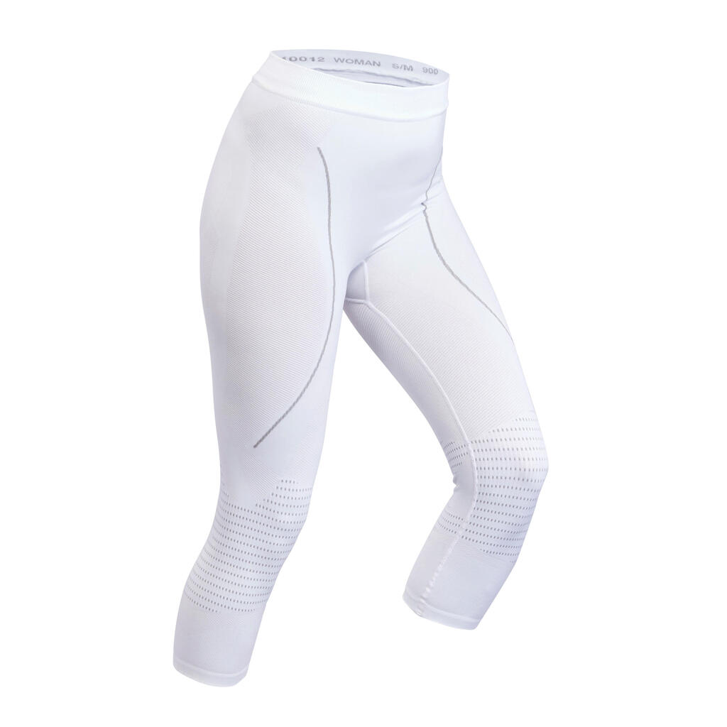 Skiunterwäsche Funktionshose Damen Seamless - BL 900 weiss 