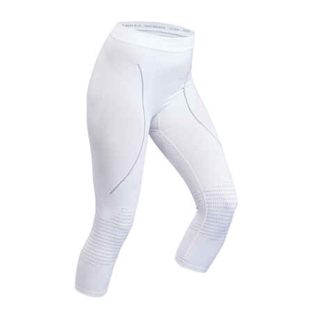 Women’s Ski Base Layer Seamless Bottoms - BL 900 - White