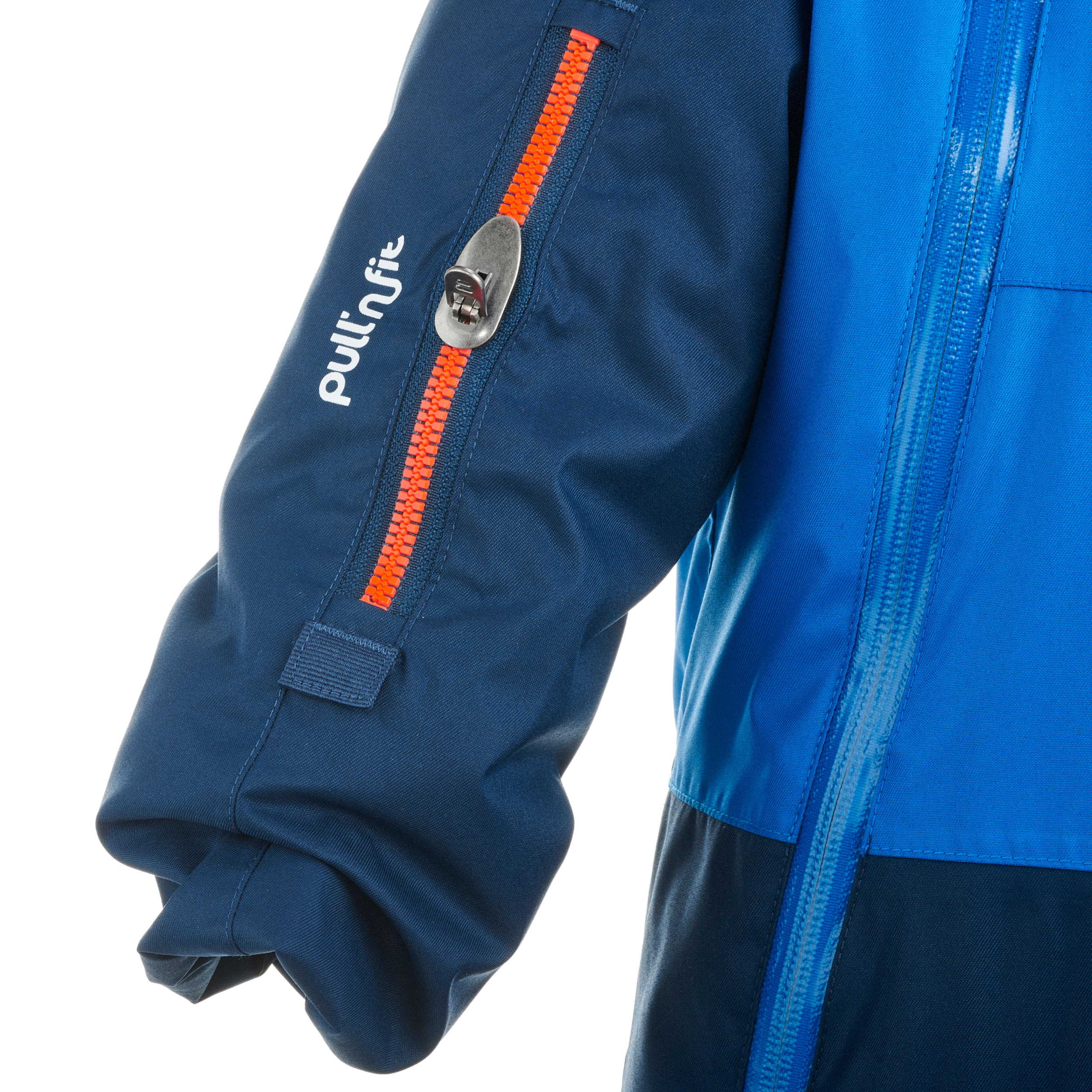 Baby Warm and Waterproof Ski Suit XWARM PULL N FIT Blue WEDZE