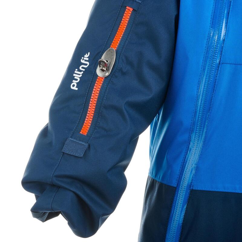 Fato de Ski quente e impermeável X-warm Pull'n Fit Bebé Azul