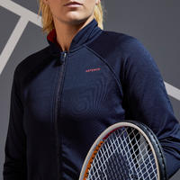 JK TH 500 Women's Tennis Jacket - Navy