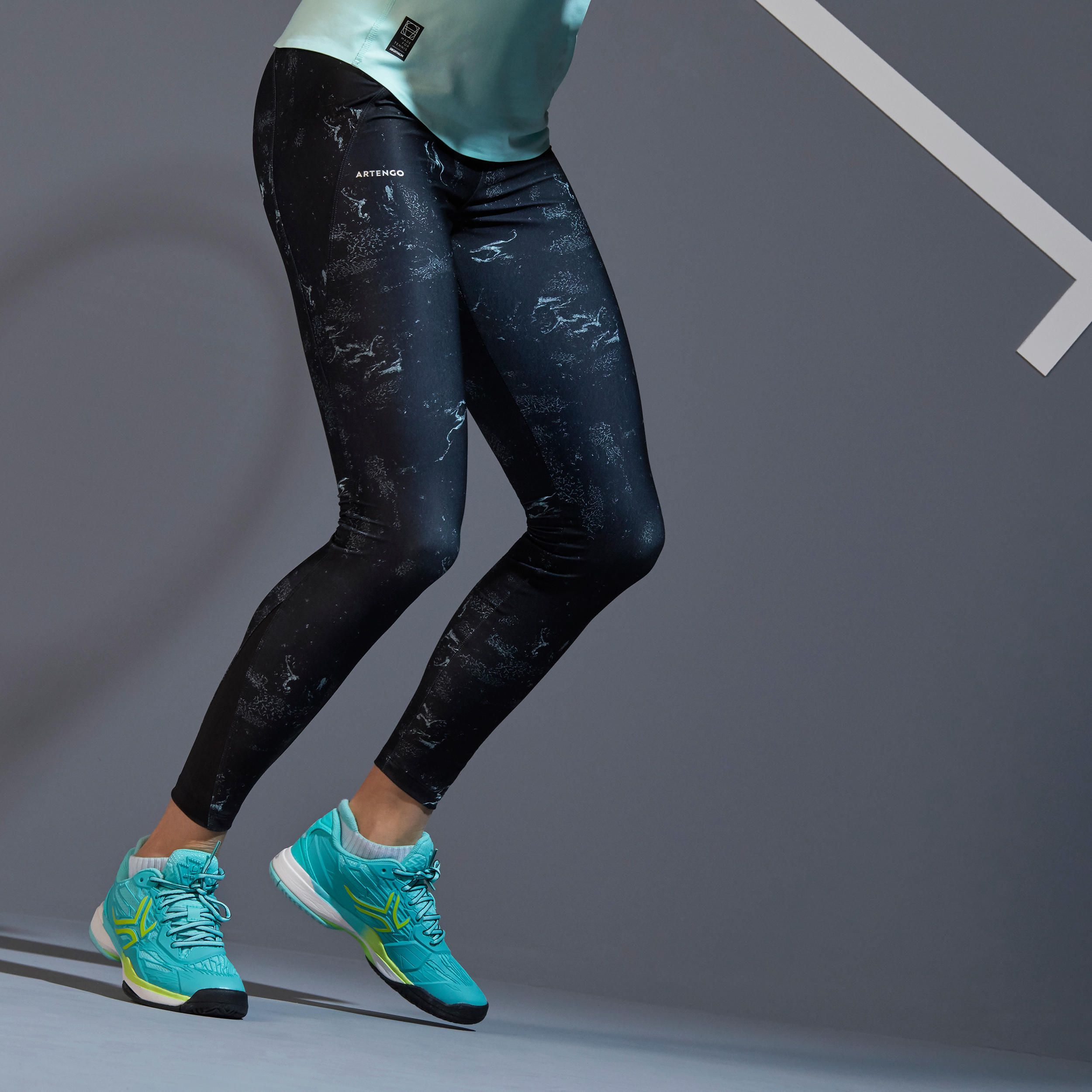 LEG TH 900 Women's Tennis Leggings - Graphic 5/12