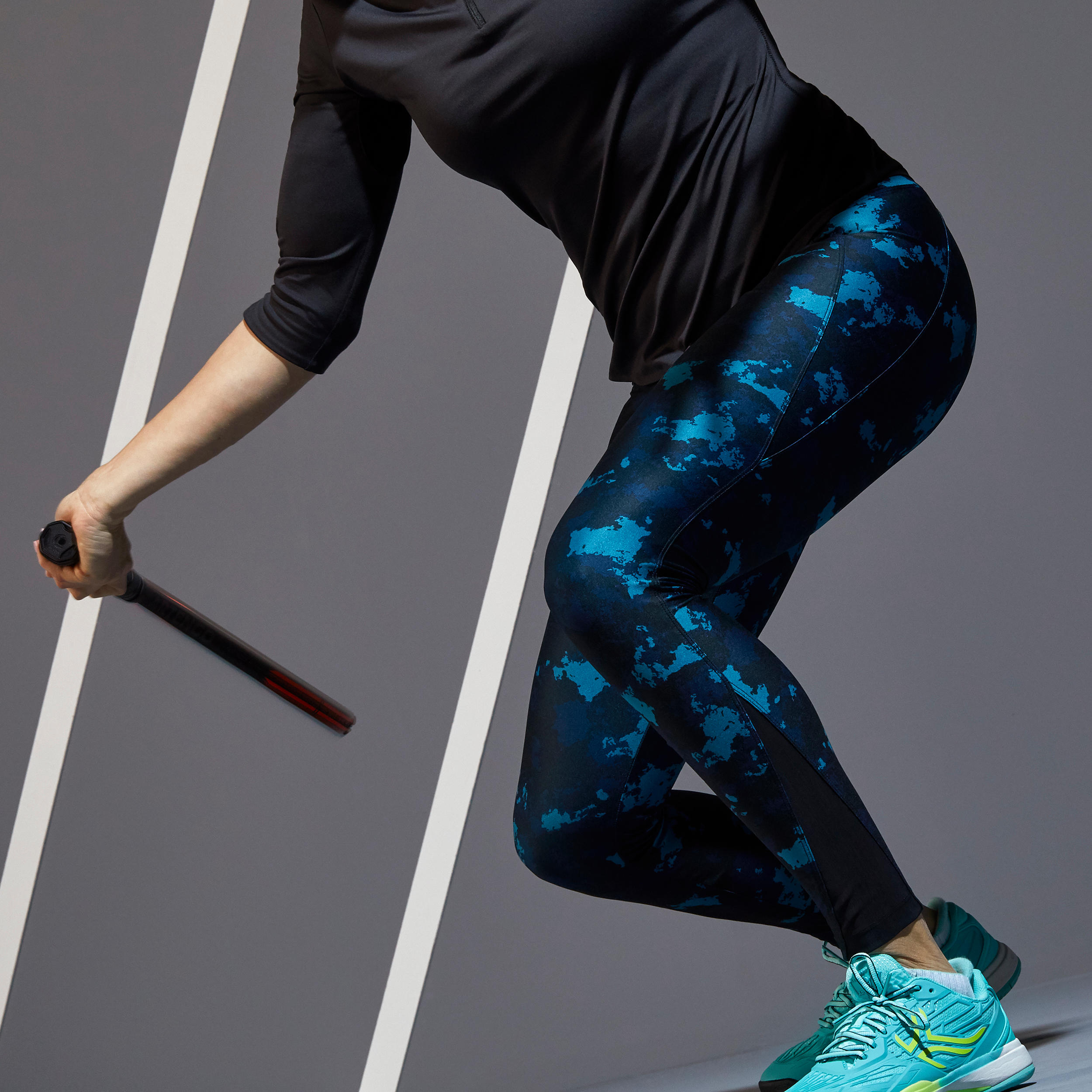 LEG TH 900 Women's Tennis Leggings - Camo 7/13